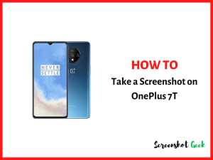 How to Take a Screenshot on OnePlus 7T
