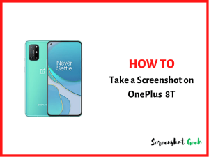 How to Take a Screenshot on OnePlus 8T