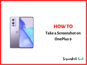 How to Take a Screenshot on OnePlus 9