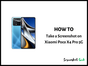 How to Take a Screenshot on Xiaomi Poco X4 Pro 5G