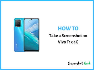 How to Take a Screenshot on Vivo T1x 4G