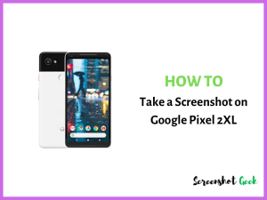 How to Take a Screenshot on Google Pixel 2XL