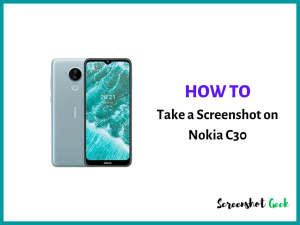 How to Take a Screenshot on Nokia C30