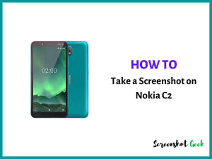 How to Take a Screenshot on Nokia C2