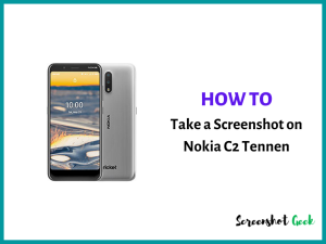 How to Take a Screenshot on Nokia C2 Tennen