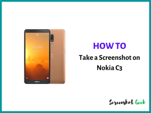 How to Take a Screenshot on Nokia C3