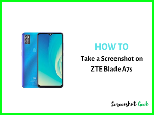 How to Take a Screenshot on ZTE Blade A7s
