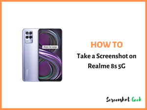 How to Take a Screenshot on Realme 8s 5G