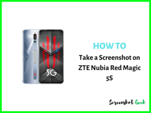 How to Take a Screenshot on ZTE Nubia Red Magic 5S