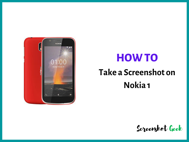 how to screenshot nokia phone