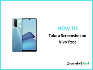 How to Take a Screenshot on Vivo Y20t