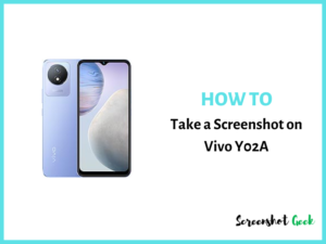 How to Take a Screenshot on Vivo Y02A