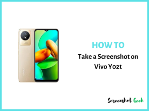 How to Take a Screenshot on Vivo Y02t